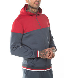 2025 vente en gros coton lourd qualité supérieure vêtements de sport survêtement personnalisé personnalisé 2pc Slim Fit plaine survêtement pour unisexe - Product Image 5