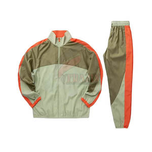 Nouveau design 2025 hommes survêtements en Nylon tenue décontracté hommes survêtement en Nylon automne hiver porter hommes survêtements en Nylon en gros - Product Image 3