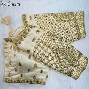 Blusa con bordado de seda para mujer, traje étnico indio, bonito diseño de novia, novedad de verano de 2022 - Product Image 1