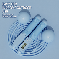 Corde à sauter sans fil pour entraînement cardio, corde à sauter intelligente sans corde avec compteur pour hommes, femmes et enfants, exercice à domicile, vente en gros