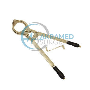 Precio al por mayor Instrumentos veterinarios Fuente manual Fórceps de castración Precio bajo Hecho en Pakistán - Product Image 2