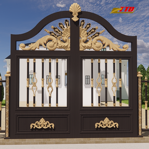 Descubra impresionantes diseños de puertas de hierro de pared compuesta que combinan la máxima seguridad, durabilidad a largo plazo y estilo moderno - Product Image 2