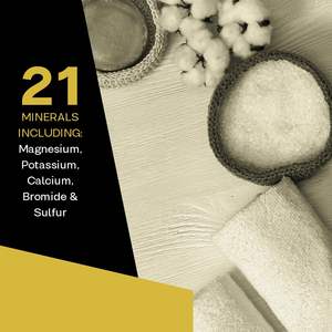 Sel de bain de la mer morte de marque privée fabriqué aux États-Unis pur non parfumé pour la peau Relaxation infusée de minéraux nourrissante conçue - Product Image 3