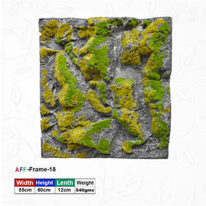 Wall-Mounted Square artificial moss mat- 60X55 cm - Product Image 1