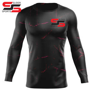 Men's Summer Fitness <b>T</b>-<b>shirt</b> Quick drying Sports Short <b>Sleeve</b> Round Neck Gradient <b>Stripe</b> Printed full <b>sleeve</b> - Product Image 6