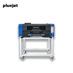 Plusjet-Impresora UV DTF de 30cm con cabezal de impresión Epson XP600, principalmente TX800, impresora opcional UV DTF de 30cm, máquina de impresión