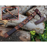 Hache Viking en acier au carbone de nouvelle conception de haute qualité à vendre Hache Viking extérieure en acier au carbone personnalisée