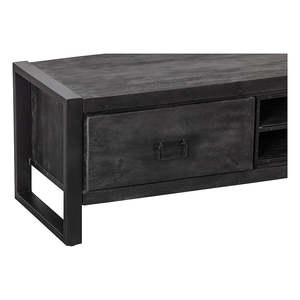 Mangohouten เคลวิน180ซม. ตู้ทีวีสีดำ180ซม. เฟอร์นิเจอร์ห้องนั่งเล่น - Product Image 4