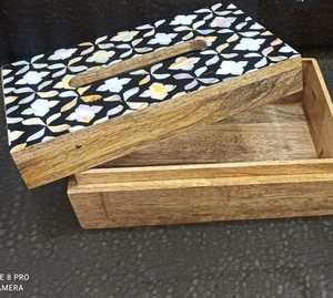 Boîte à mouchoirs en émail artisanale, porte-serviettes décoratif, boîte à mouchoirs moderne pour salle de bain et cuisine, décoration de luxe pour la maison - Product Image 5