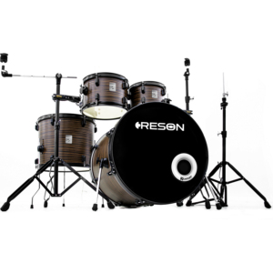 JBK Jazz Acústico 5 Piezas Instrumento de Percusión Musical Basswood Drum Set Tamaños Completos Kits de Batería Profesional - Product Image 5