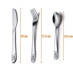 Juego de cubiertos de 3 piezas de acero inoxidable con caja inteligente, juego de cubiertos y cubiertos, juego de cubiertos único a precios asequibles - Product Image 6