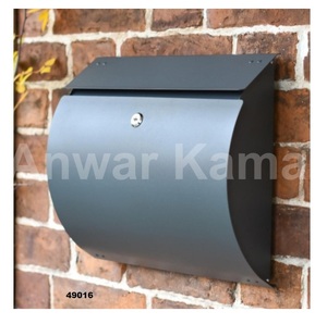 Vente chaude Vert Solide Métal Mur Monté Boîte Aux Lettres Décoratif Boîte Aux Lettres Idéal Pour La Maison Décor Extérieur - Product Image 2