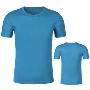 T-shirts de sport unisexes personnalisés pour hommes, tee-shirt en polyester uni, impression par sublimation rapide, logo personnalisable, t-shirt pour hommes - Product Image 2