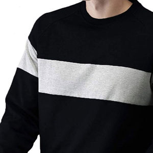 Sudadera Personalizada OEM para Hombre, de Alta Calidad, Talla Grande, con Forro de Sherpa, Tejido de Punto, Antiarrugas, con Cierre de Cremallera de un Cuarto - Product Image 2