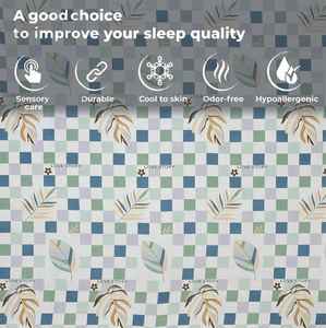 Juego de sábanas de algodón de calidad con estilo, 3 uds., estampado Floral sólido, estilo clásico, cómodo e ideal para regalar - Product Image 5