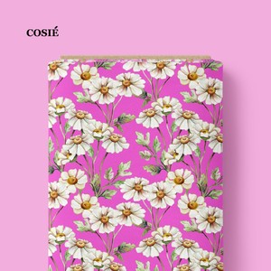 Nuevo Vestido <span class=keywords><strong>de</strong></span> Mujer 100% Algodón, Acepta Diseño Personalizado OEM ODM, Amarillo Rojo Floral, Tacto Suave - Product Image 5