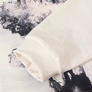 Haute qualité hiver solide 100% Polyester 3D sublimé impression hommes mode pull à capuche - Product Image 5