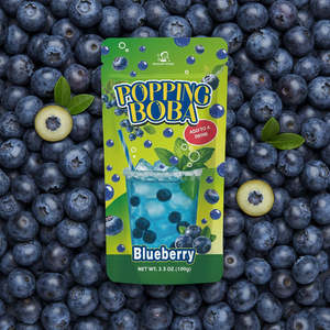 100g Instant Flavor Fruit Popping Boba for Bubble Tea & Yogurt (Colorful) - Product Image 4