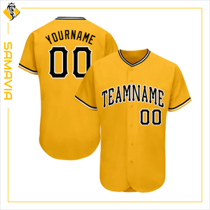 Ensemble maillot et pantalon d'uniforme de baseball personnalisé respirant, cousu, coupe professionnelle | SAMAVIA - Product Image 5