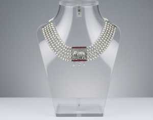 Fantaisie Design Long Collier En Argent Oxydé Ensemble Partie Porter Des Bijoux Beaux Bijoux En Argent Oxydé Traditionnel pour Les Femmes - Product Image 4