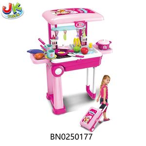 Juguetes <span class=keywords><strong>de</strong></span> Cocina Jacko para Niñas, Maleta <span class=keywords><strong>de</strong></span> Cocina Multifuncional Rosa con Música, Juego <span class=keywords><strong>de</strong></span> Cocina para Niñas - Product Image 1