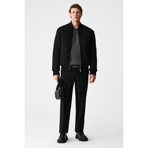 Pull en tricot à col rond coupe classique pour homme GRIMELANGE CABLIN - Product Image 1
