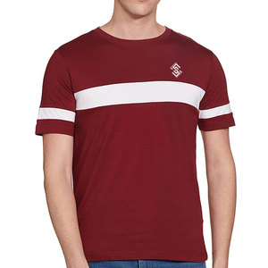 Camiseta de algodón 100% para hombre, precio económico, venta al por mayor, logotipo personalizado impreso, corte holgado, para venta en línea - Product Image 2