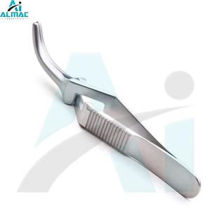 ALMAC Pinces Santulli Bulldog de qualité supérieure pour un serrage sûr et précis des artères et des veines dans les applications chirurgicales délicates - Product Image 1