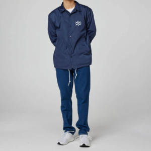 เสื้อแจ็คเก็ตกันลมสำหรับผู้ชายเสื้อโค้ทสีทึบสำหรับฤดูหนาวเสื้อโค้ทแจ็คเก็ตกันลมแบบลำลองออกแบบโลโก้ได้ตามต้องการ - Product Image 2