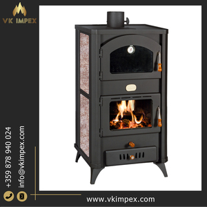 Chimeneas de leña independientes para interiores de 5,4 kW de alta eficiencia Horno de excelente calidad con diseño moderno para calefacción de habitaciones - Product Image 2