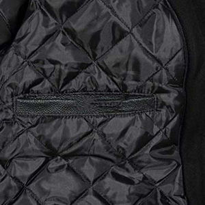 Chaqueta Universitaria de Lana 100% para Hombre, Talla Grande, al por Mayor, OEM, Personalizada, de Invierno, con Parches, Material Suave Impermeable - Product Image 5