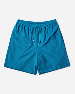 กางเกงขาสั้นผู้ชายแบบแห้งเร็วและช้าระบายอากาศได้ดีชุดลำลองผ้าโพลีเอสเตอร์สีพื้นใส่เล่นฟิตเนสเข้ายิมเป็นมิตรต่อสิ่งแวดล้อม - Product Image 1