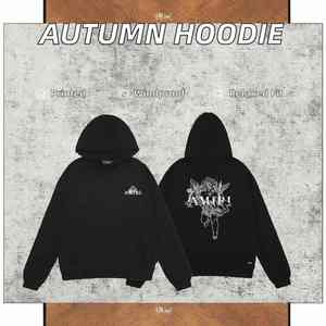 Sweat à capuche pour homme en molleton personnalisé, taille XL, coupe ample, brossé, lavé, imprimé numérique, brodé - Product Image 2