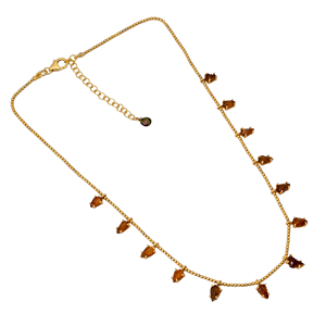 Collar de Lujo Hecho a Mano con Cuentas de Turmalina Natural, Chapado en Oro de 18K y Plata 925, Regalo de Boda para Mujer de Alta Calidad - Product Image 4