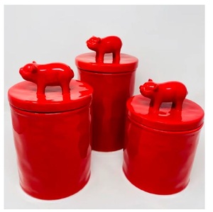 Ensemble de qualité supérieure de 4 conteneurs de stockage galvanisés noirs organisateur solide pour les restaurants et l'utilisation de stockage d'hôtel d'Inde - Product Image 4