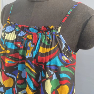 ชุดเดรสแฟชั่นเอวยาวแขนยาวพิมพ์ลายเงาทรงตรงสำหรับฤดูร้อนชุดเดรสแฟชั่นออกแบบได้ตามต้องการ - Product Image 1