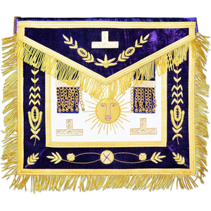 Cryptic Council Fringed Masonic <b>Apron</b> - Product Image 1