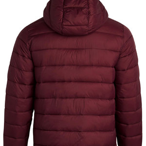 Chaqueta de Invierno Casual para Hombre con Logotipo Personalizado en Lona, Chaqueta Acolchada con Logotipo Frontal, Mangas Largas, Diseño Elegante - Product Image 5