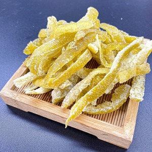 Bandes de peau de pomelo vert séché les plus vendues en gros Tranches de peau de pamplemousse sèche collation saine faible en gras - Product Image 6