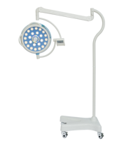 Lampe chirurgicale électrique LED d'urgence médicale avec un CRI élevé de 96 et une luminosité de 40 000 à 160 000 lux