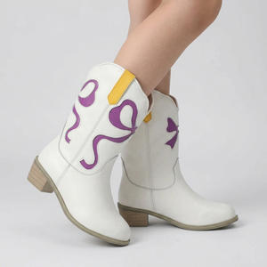 Chaussure pour enfant KSPZ0, chaussure décontractée pour fille, botte de <span class=keywords><strong>cowboy</strong></span> western, botte de neige pour enfant, chaussure pour bébé fille, chaussure pour enfant personnalisée, botte de cowgirl pour enfant - Product Image 1