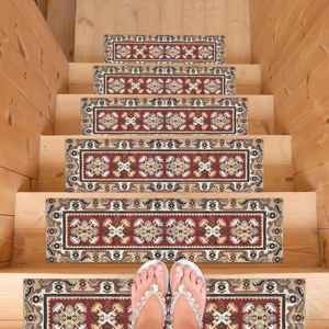 Tapis imprimé vibrant : personnalisé, vintage, turc, fait main, antidérapant, tapis d'entrée - Product Image 3