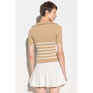 Camiseta de Manga Corta con Cuello Polo sin Costuras - Product Image 4