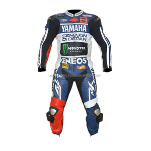Traje de Carreras de Cuero Esencial para Motociclistas y Pilotos de Automovilismo, Cortavientos, Transpirable, Tallas Grandes para Adultos, Mono Personalizado con Estampado para Invierno - Product Image 3