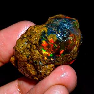 มหัศจรรย์ไฟหลายจุดโอปอลเอธิโอเปียธรรมชาติสีไฟอัญมณีหลวมสำหรับทำเครื่องประดับเงินผู้หญิงขายส่ง - Product Image 4