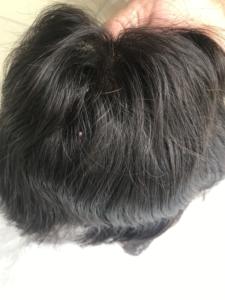 Vente en gros de qualité supérieure pas cher 100% vierge brésilienne de remplacement de cheveux humains toupet naturel titre soie Base PU toupet extension - Product Image 6