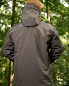 Top Tendance Boomletcorp Softshell Randonnée Veste pour Hommes Confortable Coupe-Vent et Respirant À Capuche Toile Tissu - Product Image 4