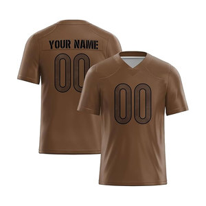 Camiseta de fútbol personalizada para hombre, uniforme personalizado con nombre de equipo y logotipo de número, conjunto impreso cosido, servicio OEM disponible - Product Image 2