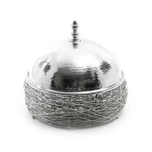 Caja de Almacenamiento Premium de Acero Inoxidable, Ecológica y Duradera, de 24 cm de Diámetro, con Tapa Segura, Moderna, para Cocina, Comedor y Hogar - Product Image 5