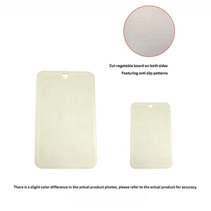 Ensemble de planches à découper en TPU écologiques avec logo personnalisé, double face, antidérapantes, avec trou de suspension pour la cuisine à domicile, cadeau - Product Image 5